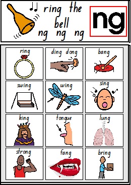 speech therapy ng words